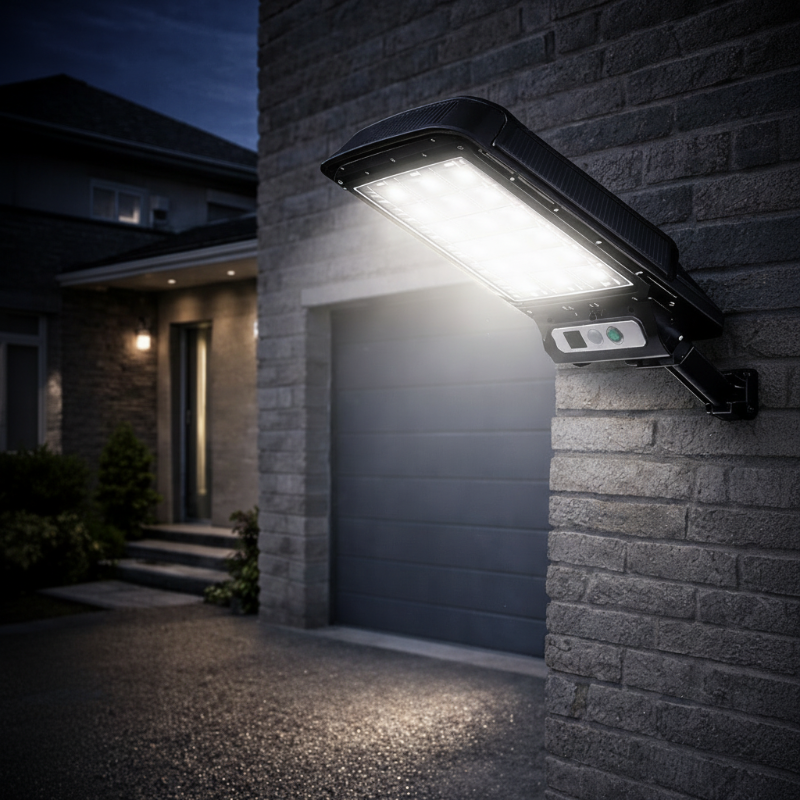 Solar Motion Sensor Wall Lights (2 Pack)