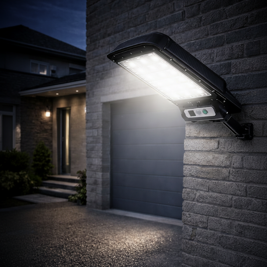 Solar Motion Sensor Wall Lights (2 Pack)