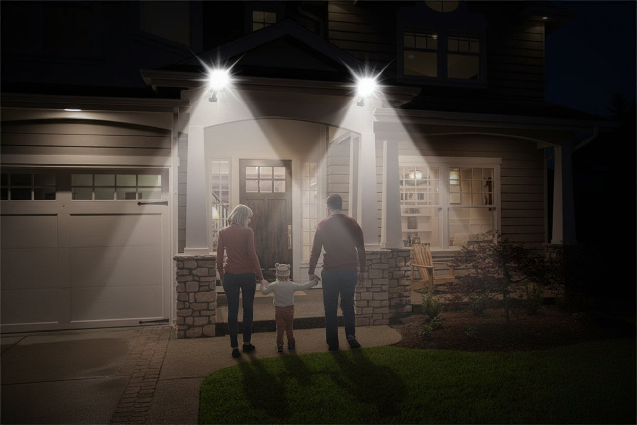 Renvo Solar Motion Wall Lights – 2 Pack
